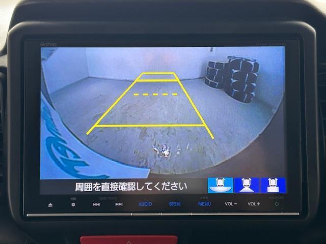 N-BOX G ターボSSパッケージ ターボ/シティブレーキアクティブシステム/クルーズコントロール/純正ナビ/ETC/ドライブレコーダー/パドルシフト/シートヒータ/チップアップシート/LEDヘッドライト/オートライト/純正フロアマット(6枚目)