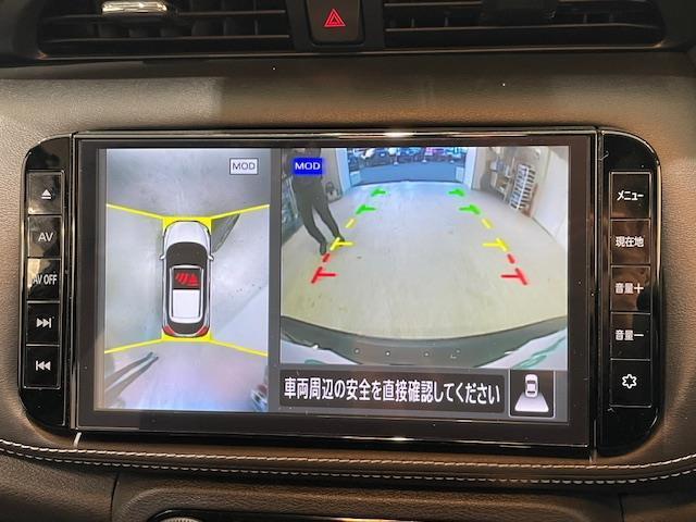 キックス Ｘ　プロパイロット／純正ナビ／アイドリングストップ／電子パーキング／革巻きステアリング／プッシュスタート／ＬＥＤヘッドライト／純正フロアマット／純正アルミホイール／ドアバイザー／ルーフレール（6枚目）