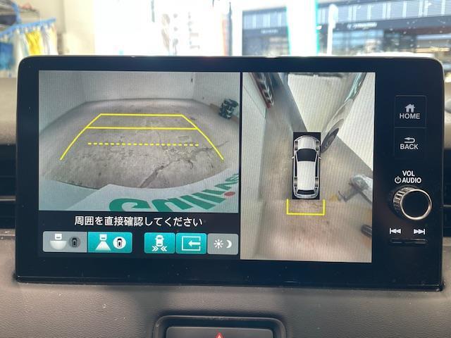 ヴェゼル e:HEV Z 純正エアロパーツ(F/S/R)/ホンダセンシング/純正ナビ/アイドリングストップ/電子パーキング/革巻きステアリング/シートヒーター(運転席/助手席)/プッシュスタート/LEDヘッドライト(6枚目)