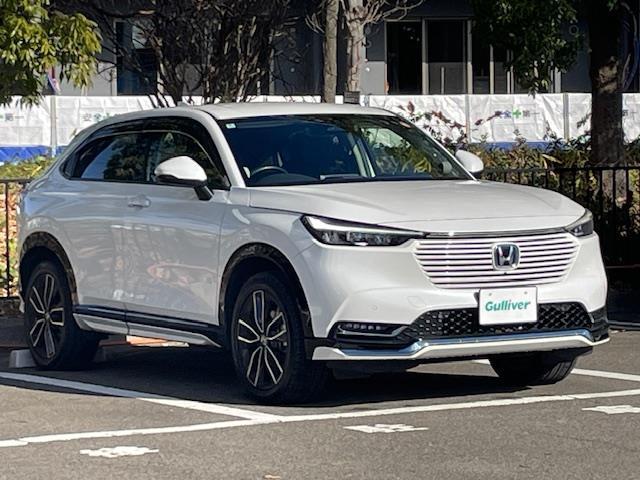 ヴェゼル e:HEV Z 純正エアロパーツ(F/S/R)/ホンダセンシング/純正ナビ/アイドリングストップ/電子パーキング/革巻きステアリング/シートヒーター(運転席/助手席)/プッシュスタート/LEDヘッドライト(38枚目)