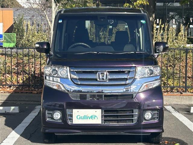 Ｎ－ＢＯＸカスタム Ｇ・Ｌパッケージ　ワンオーナー／４ＷＤ／シティブレーキアクティブシステム／社外ナビ／バックカメラ／社外ＥＴＣ／社外前後ドライブレコーダー／片側パワースライドドア／プッシュスタート／シートヒーター／アイドリングストップ／（18枚目）