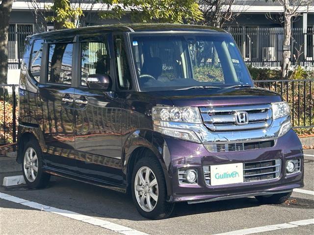 Ｎ－ＢＯＸカスタム Ｇ・Ｌパッケージ　ワンオーナー／４ＷＤ／シティブレーキアクティブシステム／社外ナビ／バックカメラ／社外ＥＴＣ／社外前後ドライブレコーダー／片側パワースライドドア／プッシュスタート／シートヒーター／アイドリングストップ／（38枚目）