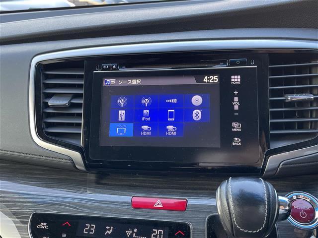 オデッセイハイブリッド ハイブリッドアブソルート・ホンダセンシングEXパック 純正ナビ☆Honda SENSING☆マルチビューカメラ☆純正リアエンターテイメントシステム☆両側パワースライドドア☆前後ドラレコ(PDR800FR)☆外部端子接続:HDMI・USB(4枚目)