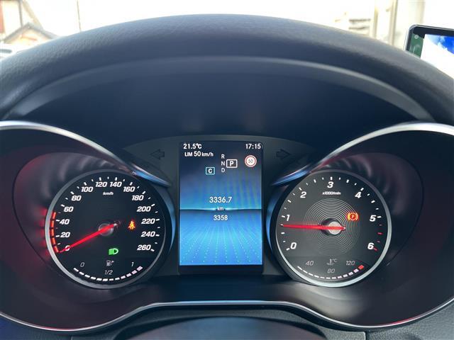 Ｃクラス Ｃ２２０ｄアバンギャルド　ＡＭＧライン　禁煙１オナ革純正ナビＢカメＡＣＣＬＫＡＢＳＭパドル（15枚目）