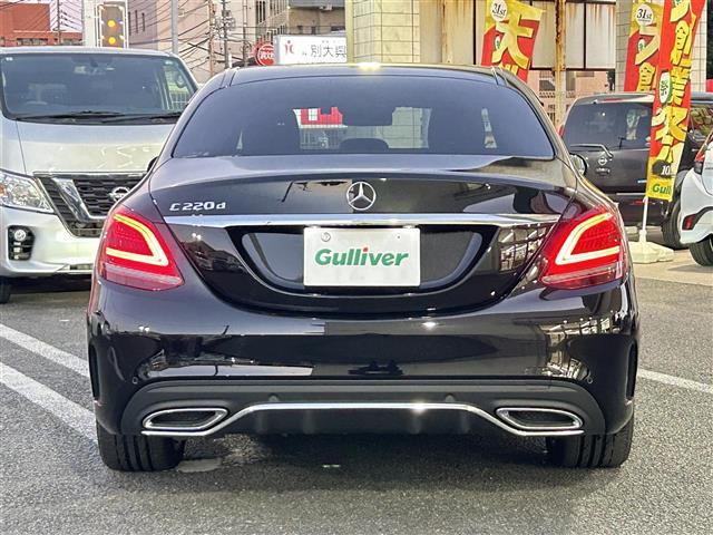 Ｃクラス Ｃ２２０ｄアバンギャルド　ＡＭＧライン　禁煙１オナ革純正ナビＢカメＡＣＣＬＫＡＢＳＭパドル（31枚目）