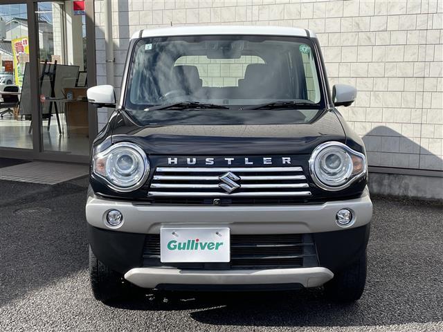 ハスラー JスタイルII ワンオーナー/メーカーオプションナビ/フルセグ/DVD/BTオーディオ/全方位カメラ/ハーフレザー調シート/純正15インチアルミホイール/衝突被害軽減システム/レーンアシスト/ビルトインETC(2枚目)