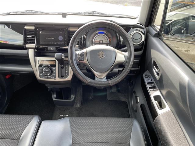 ハスラー JスタイルII ワンオーナー/メーカーオプションナビ/フルセグ/DVD/BTオーディオ/全方位カメラ/ハーフレザー調シート/純正15インチアルミホイール/衝突被害軽減システム/レーンアシスト/ビルトインETC(40枚目)