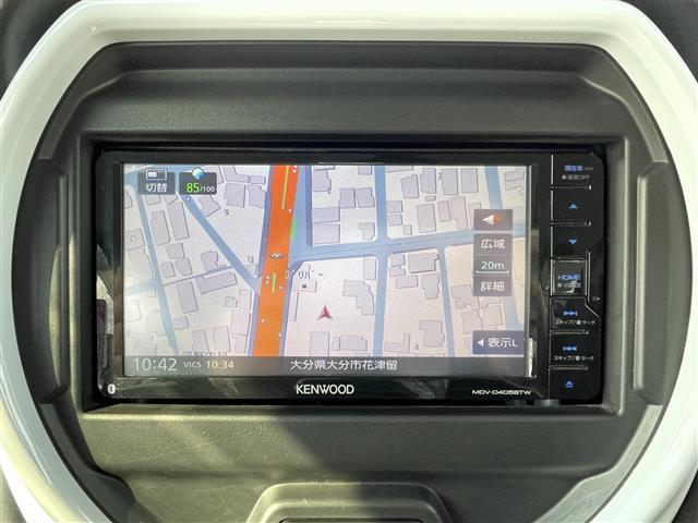 ハスラー ハイブリッドX ◇純正ナビ【MDV-D405BTW】・Bluetooth・DVD/CD・ワンセグTV・SD◇外部端子接続:USB◇衝突被害軽減ブレーキ◇レーンキープアシスト◇前後コーナーセンサー(3枚目)