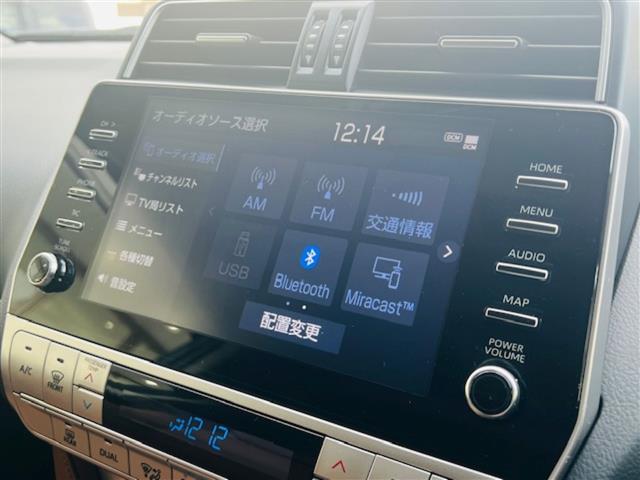 ランドクルーザープラド TX Lパッケージ 70thアニバーサリーリミテッド ホワイトパールクリスタルシャイン◇チルト&スライド電動ムーンルーフ◇ルーフレール(専用ピアノブラック塗装)◇純正ナビ◇マルチテレインモニター◇ビルドインETC2.0◇電子インナーミラー◇リフトアップ(15枚目)