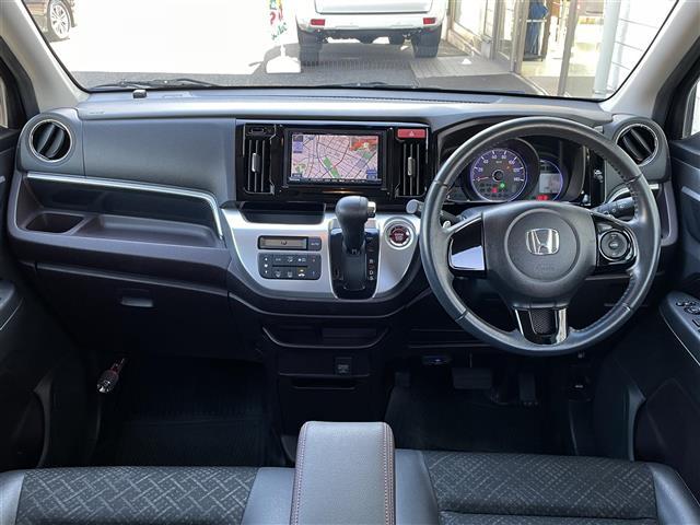 Ｎ－ＷＧＮカスタム Ｇ・ターボパッケージ　禁煙１オナクルコン社外ナビＥＴＣ純ＡＷ（42枚目）