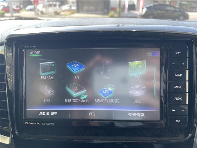 スペーシアカスタム ＴＳ　社外ナビ／フルセグＴＶ／Ｂｌｕｅｔｏｏｔｈオーディオ／ＣＤ／ＤＶＤ／ＥＴＣ／ドラレコ／スマートキー／両側パワースライドドア／純正フロアマット／社外１５インチアルミ／ＬＥＤヘッドライト／オートライト（3枚目）