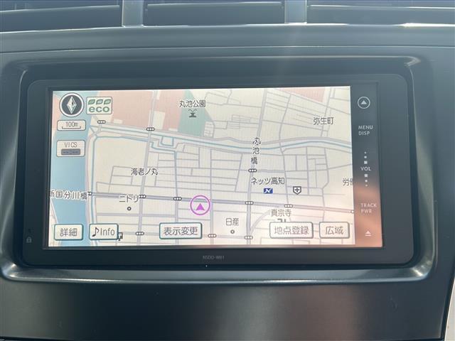 プリウスアルファ S 純正7インチナビ/TV/Bluetoothオーディオ/CD/DVD/バックカメラ/クルーズコントロール/スマートキー/オートライト/純正フロアマット(2枚目)