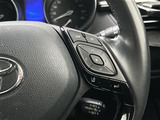 C-HR G スマートキー ハーフレザーシート 衝突軽減ブレーキ 純正メモリーナビ フルセグTV/DVD/Bluetooth ビルトETC2.0 バックカメラ ACC 前席シートヒーター☆LED 前後ドラレコ(7枚目)
