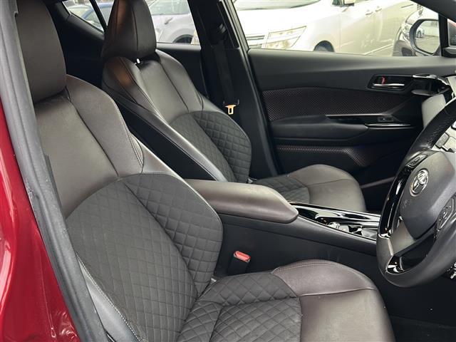 C-HR G スマートキー ハーフレザーシート 衝突軽減ブレーキ 純正メモリーナビ フルセグTV/DVD/Bluetooth ビルトETC2.0 バックカメラ ACC 前席シートヒーター☆LED 前後ドラレコ(12枚目)