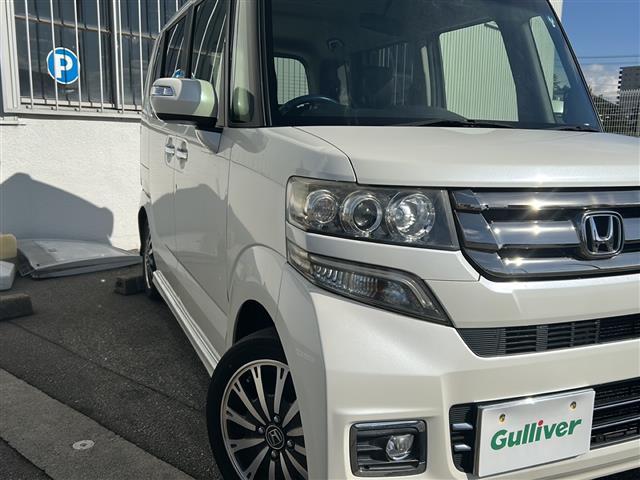 Ｎ－ＢＯＸカスタム Ｇ・ターボＬパッケージ　☆ワンオーナー☆両側パースライドドア☆スマートキー×２☆社外メモリーナビ（ＡＩＣ－ＺＨ０９９９Ｌ）☆ＤＶＤ／ＭＳＶ／ＢＴ／デジタルＴＶ☆ＥＴＣ☆純正フルエアロ☆皮巻きステアリング☆ステアリングスイッチ（13枚目）