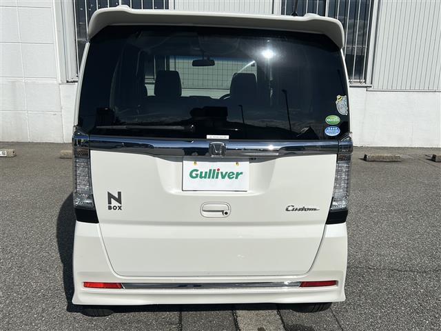 Ｎ－ＢＯＸカスタム Ｇ・ターボＬパッケージ　☆ワンオーナー☆両側パースライドドア☆スマートキー×２☆社外メモリーナビ（ＡＩＣ－ＺＨ０９９９Ｌ）☆ＤＶＤ／ＭＳＶ／ＢＴ／デジタルＴＶ☆ＥＴＣ☆純正フルエアロ☆皮巻きステアリング☆ステアリングスイッチ（17枚目）