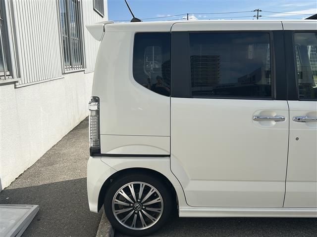 Ｎ－ＢＯＸカスタム Ｇ・ターボＬパッケージ　☆ワンオーナー☆両側パースライドドア☆スマートキー×２☆社外メモリーナビ（ＡＩＣ－ＺＨ０９９９Ｌ）☆ＤＶＤ／ＭＳＶ／ＢＴ／デジタルＴＶ☆ＥＴＣ☆純正フルエアロ☆皮巻きステアリング☆ステアリングスイッチ（30枚目）