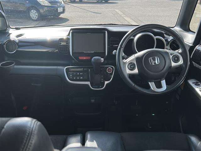 Ｎ－ＢＯＸカスタム Ｇ・ターボＬパッケージ　☆ワンオーナー☆両側パースライドドア☆スマートキー×２☆社外メモリーナビ（ＡＩＣ－ＺＨ０９９９Ｌ）☆ＤＶＤ／ＭＳＶ／ＢＴ／デジタルＴＶ☆ＥＴＣ☆純正フルエアロ☆皮巻きステアリング☆ステアリングスイッチ（42枚目）