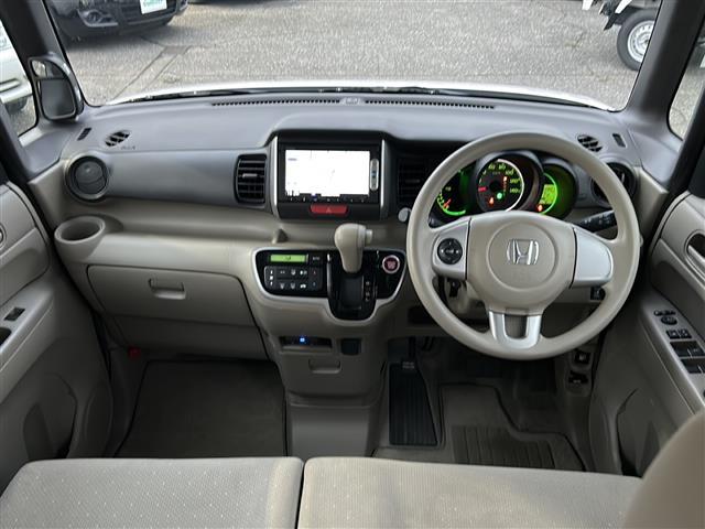 N-BOX G・Lパッケージ スマートキー2本 両側パワースライドドア 純正メモリーナビ(VXM-155C) Bluetooth/CD ETC2.0 バックカメラ 純正フロアマット ドアバイザー ステアリングスイッチ(42枚目)