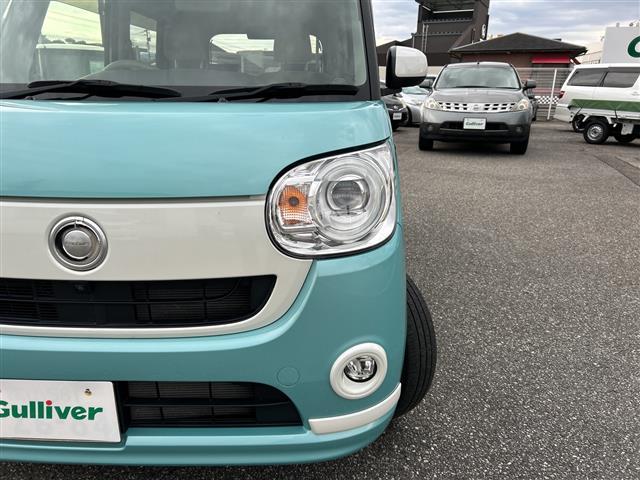 ムーヴキャンバス Ｇホワイトアクセントリミテッド　ＳＡＩＩＩ　☆スマートキー☆両側パワスラ☆全周囲カメラ☆社外メモリーナビ☆ＤＶＤ／ＭＳＶ／フルセグＴＶ／ＨＤＭＩ／ハンズフリー☆ＥＴＣ☆リモコンエンジンスターター☆プッシュスタート☆衝突安全ブレーキ（9枚目）