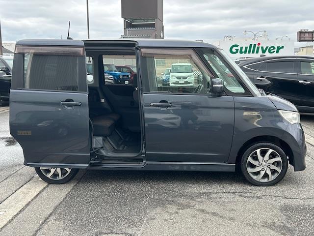 ルークス ハイウェイスター　☆スマートキー☆パワースライドドア☆純正１４インチＡＷ☆ＨＩＤヘッドライト☆フォグランプ☆プッシュスタート☆電格ウィンカーミラー☆純正ドアバイザー☆純正フロアマット☆社外ＡＷ付きスタッドレス車載（37枚目）