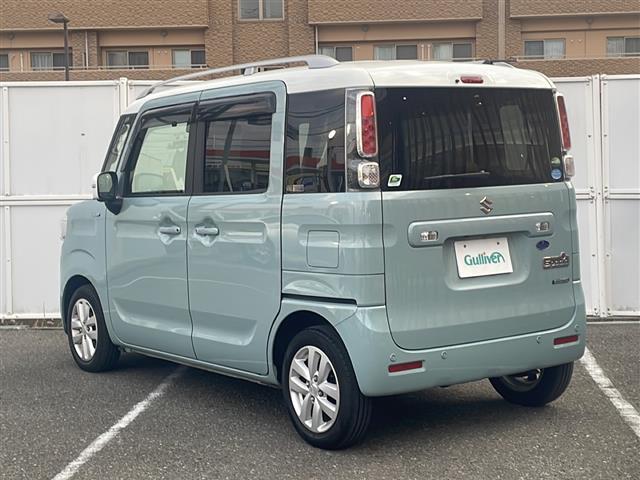 スペーシア ハイブリッドＸ　ワンオーナー　４ＷＤ　ＳＤナビ　ＣＤ　ＤＶＤ　ＢＴ　ラジオ　ＤＴＶ　ＳＤ　全方位カメラ　両側パワースライドドア　ＥＴＣ　エンジンスターター　スペアキー　レーダーブレーキサポート（43枚目）