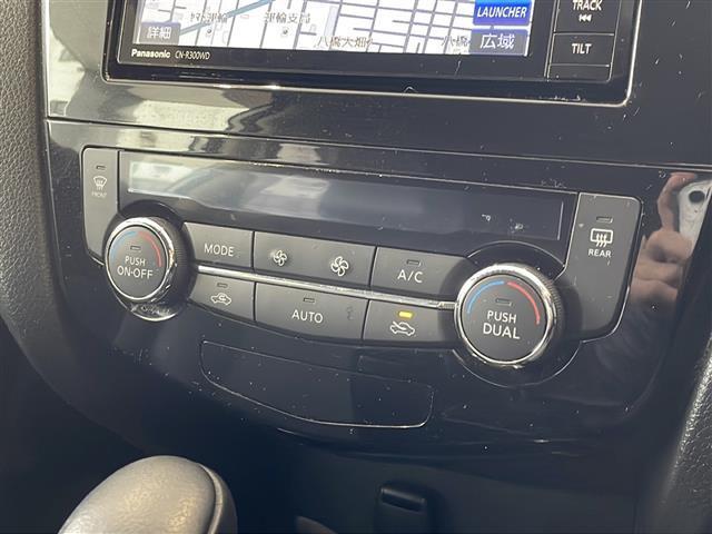 エクストレイル ２０Ｘ　社外ナビ　ＣＮ－Ｒ３００ＷＤ　フルセグテレビ　ＣＤ　ＤＶＤ　ＳＤ　ＢＴ　ＵＳＢ　ラジオ　前席シートヒーター　４ＷＤｌｏｃｋ切替機能　ヒルディセントコントロール　アイドリングストップ（8枚目）