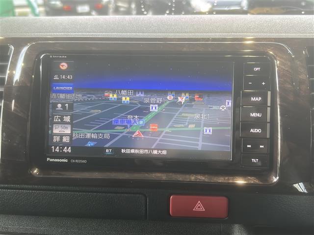 ハイエースバン スーパーGL 50TH アニバーサリーリミテッド 4WD☆ディーゼルターボ 衝突軽減装置 純正ナビTV/CD/DVD/ラジオ/Bluetooth バックカメラ ワンオーナー 両側パワースライドドア オートエアコン 横滑り防止(3枚目)