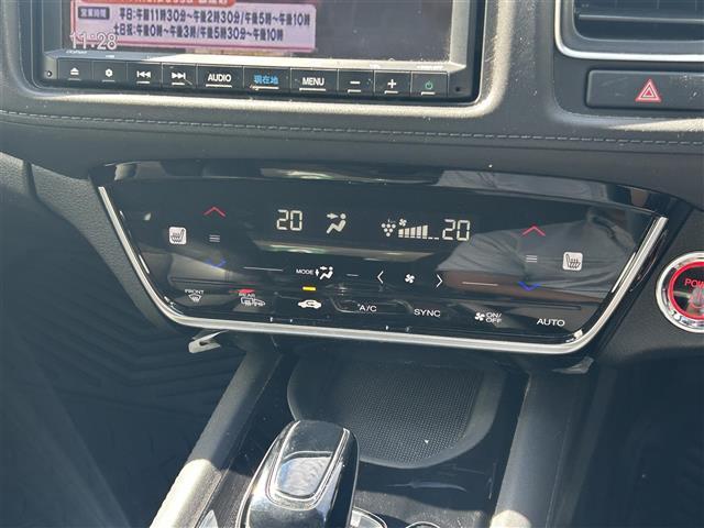 ヴェゼル ハイブリッドＺ・ホンダセンシング　純正メモリナビ　ＣＤ　ＤＶＤ　ＳＤ　ＵＳＢ　ＢＴ　フルセグ　バックカメラ　ビルトインＥＴＣ　ステアリングスイッチ　パドルシフト　前席シートヒーター　前方ドライブレコーダー　ＬＥＤヘッドライト（16枚目）