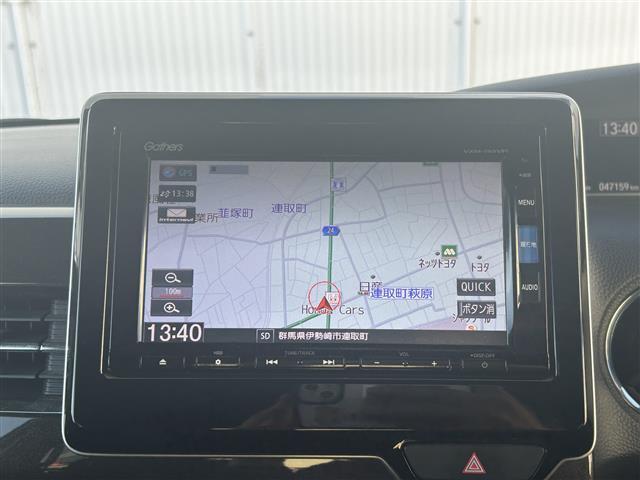 Ｎ－ＢＯＸカスタム Ｇ・Ｌホンダセンシング　純正ＳＤナビ　ＣＤ　ＤＶＤ　ＳＤ　ＵＳＢ　ＢＴ　フルセグＴＶ　バックカメラ　片側パワースライドドア　ビルトインＥＴＣ　純正前方ドライブレコーダー　ＬＥＤヘッドライト　フォグライト　純正１４インチＡＷ（3枚目）