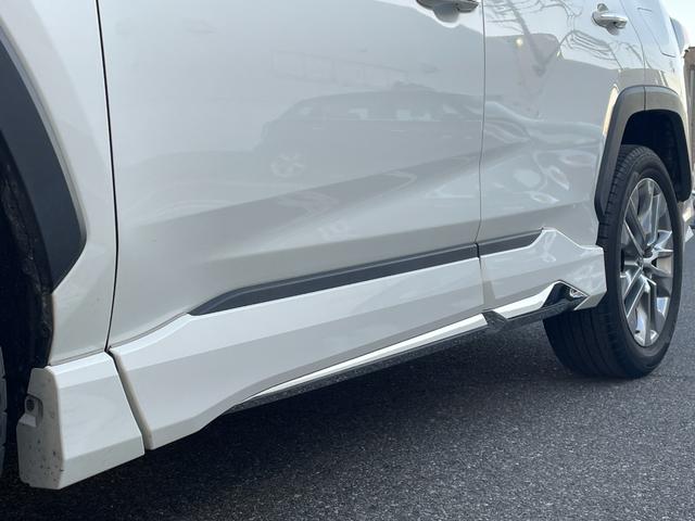 RAV4 G Zパッケージ 純正ディスプレイ BT HDMI USB フルセグ Miracast 全方位カメラ ビルトインETC デジタルインナーミラー 前後ドライブレコーダー メモリパワーシート モデリスタエアロ 純19AW(48枚目)