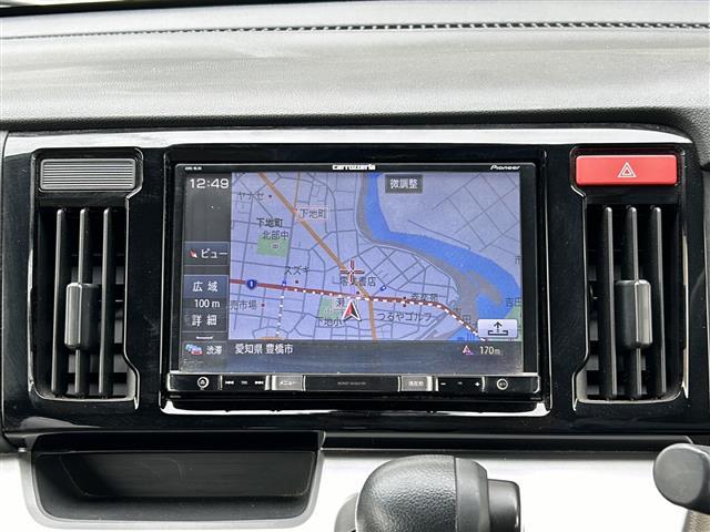 N-WGN C 社外8インチSDナビ/Bluetooth/フルセグTV/バックカメラ/純正フロアマット/純正ドアバイザー/リモコンキー/アイドリングストップ/ハロゲンランプ/ヘッドランプレベライザー(4枚目)