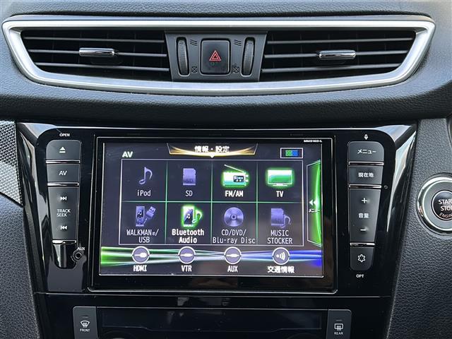 エクストレイル ２０Ｘ　エマージェンシーブレーキパッケージ　禁煙／ワンオナ／純正ナビ／保証書／スペアキー／前席シートヒーター／ビルトインＥＴＣ／前後クリアランスソナー／エマージェンシーブレーキ／レーンキープアシスト／盗難防止装置／横滑り防止装置（6枚目）