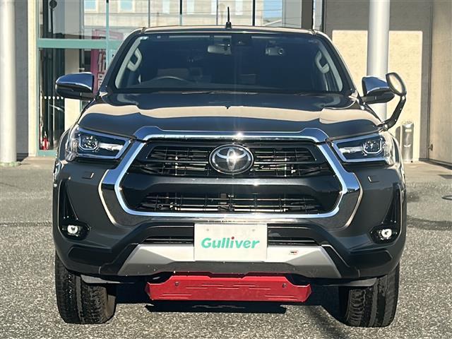 ハイラックス Ｚ　禁煙／純正ナビ／ＧＲフロントエアロ／ＧＲサイドステップ／社外ドライブレコーダー／前後クリアランスソナー／追従機能付きクルーズコントロール／レーンキープアシスト／ＥＴＣ／純正１７インチＡＷ／スペアキー（23枚目）