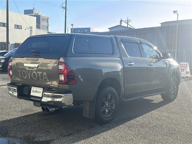 ハイラックス Ｚ　禁煙／純正ナビ／ＧＲフロントエアロ／ＧＲサイドステップ／社外ドライブレコーダー／前後クリアランスソナー／追従機能付きクルーズコントロール／レーンキープアシスト／ＥＴＣ／純正１７インチＡＷ／スペアキー（28枚目）
