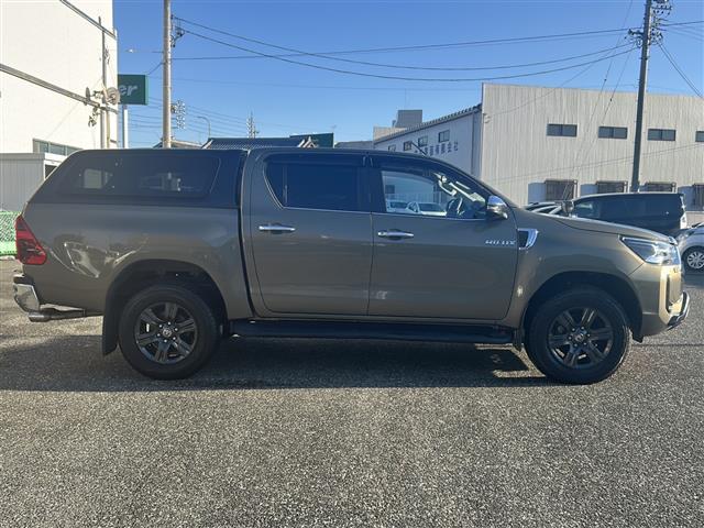 ハイラックス Ｚ　禁煙／純正ナビ／ＧＲフロントエアロ／ＧＲサイドステップ／社外ドライブレコーダー／前後クリアランスソナー／追従機能付きクルーズコントロール／レーンキープアシスト／ＥＴＣ／純正１７インチＡＷ／スペアキー（34枚目）