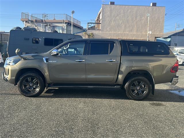 ハイラックス Ｚ　禁煙／純正ナビ／ＧＲフロントエアロ／ＧＲサイドステップ／社外ドライブレコーダー／前後クリアランスソナー／追従機能付きクルーズコントロール／レーンキープアシスト／ＥＴＣ／純正１７インチＡＷ／スペアキー（35枚目）