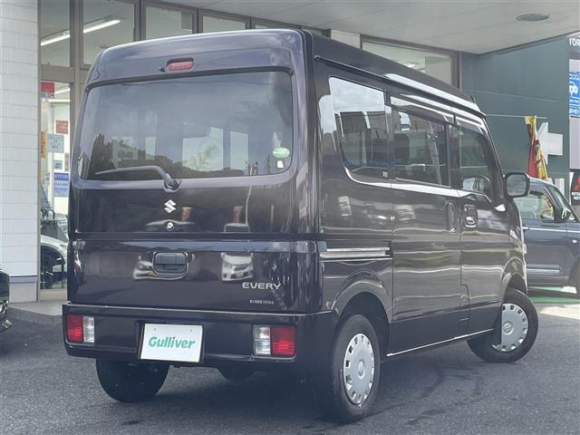 エブリイ ジョインターボ　ワンオーナー、純正オーディオ（ＡＭ、ＦＭ、ＣＤ、ＡＵＸ）、ヘッドライトレベライザー、スライドドア、純正フロアマット、ＡＢＳ、フルタイム４ＷＤ、インタークーラー付きターボ、イモビライザー（5枚目）
