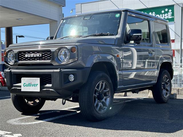 ジムニー XC ワンオーナー SDナビ HDMI 衝突軽減ブレーキ LDA バックモニター シートヒーター ステアリングスイッチ クルコン スマートキー ETC プッシュスタート 横滑り防止装置 純正フロアマット(4枚目)