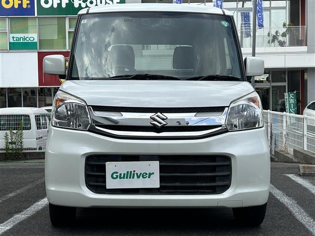 スペーシア X ワンオーナー/社外SDナビ(FM/AM/BT/ワンセグTV)/アイドリングストップ/ビルトインETC/片側パワスラ/D席シートヒーター/フロアマット/ドアバイザー/ABS/LDA/衝突軽減ブレーキ(3枚目)