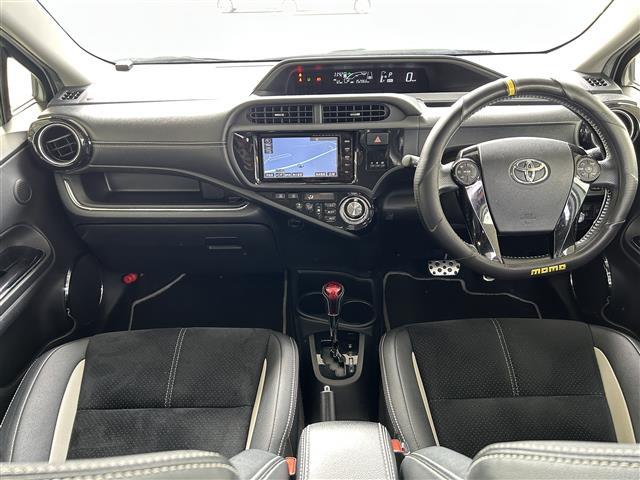 アクア G G’s ☆純正SDナビ・AM/FM/CD/BT/フルセグTV☆バックカメラ☆ステアリングスイッチ☆クルーズコントロール☆前席シートヒーター☆オートライト☆オートハイビーム☆衝突軽減ブレーキ(10枚目)