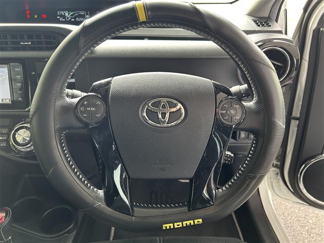 アクア G G’s ☆純正SDナビ・AM/FM/CD/BT/フルセグTV☆バックカメラ☆ステアリングスイッチ☆クルーズコントロール☆前席シートヒーター☆オートライト☆オートハイビーム☆衝突軽減ブレーキ(11枚目)