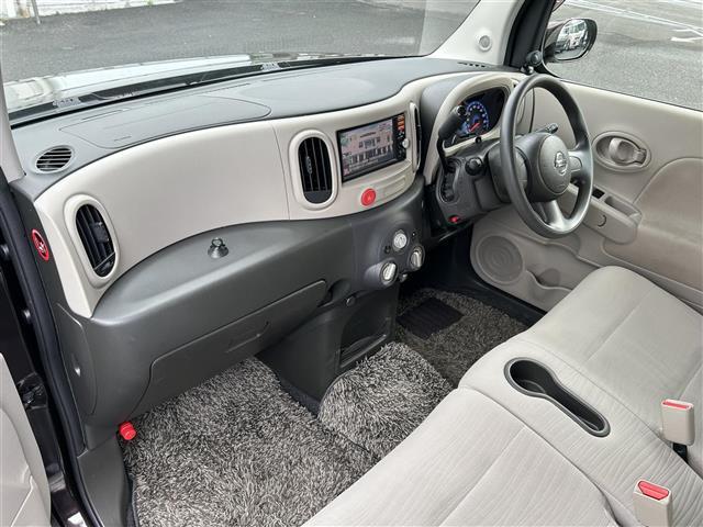 キューブ １５Ｘ　純正ナビ／フルセグＴＶ／ＥＴＣ／スマートキー／Ｂｌｕｅｔｏｏｔｈ／アイドリングストップ／電動格納ミラー／前後ドラレコ／プッシュスタート／ＡＣ（16枚目）