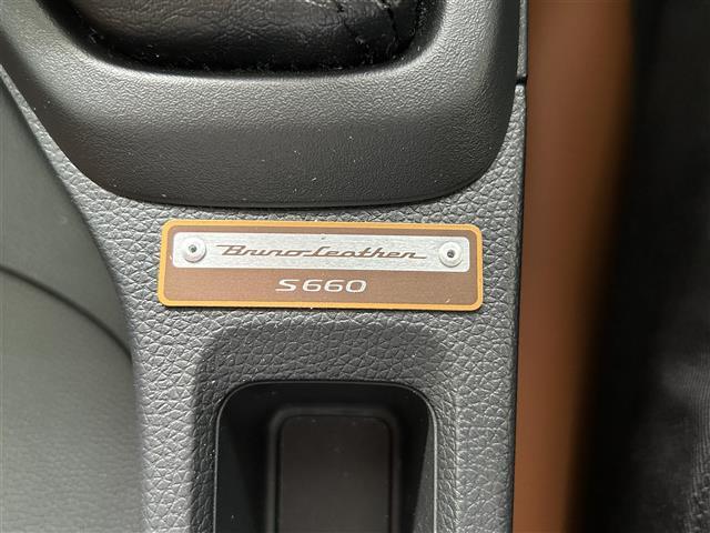 S660 αブルーノレザーエディション ワンオーナー/純正ディスプレイオーディオ(AM、FM、ハンズフリー)/バックカメラ/プッシュスタート/6MT/HDMI/革巻きステアリング/ステアリングリモコン/電動調整ミラー/クルーズコントロール(27枚目)
