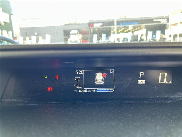 アクア クロスオーバー　純正ＳＤナビ／衝突軽減ブレーキ／前方ドライブレコーダー／全方位カメラ／ステアリングスイッチ／純正フロアマット／ハーフレザーシート／ＬＤＡ／ドアバイザー／オートライト／ＥＴＣ（12枚目）