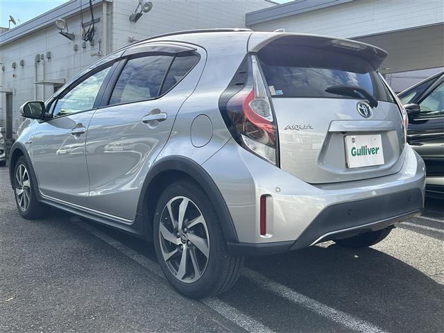 アクア クロスオーバー　純正ＳＤナビ／衝突軽減ブレーキ／前方ドライブレコーダー／全方位カメラ／ステアリングスイッチ／純正フロアマット／ハーフレザーシート／ＬＤＡ／ドアバイザー／オートライト／ＥＴＣ（43枚目）