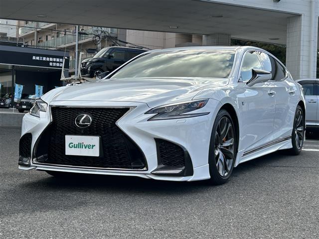 LS LS500 Fスポーツ 純正ナビ(BT/フルセグTV/CD/DVD/FM/AM)TRDエアロ/TRDマフラー/サンルーフ/マクレビ/BSM/デジタルインナーミラー/全方位モニター/ETC/シートヒーター/ベンチレーション(30枚目)