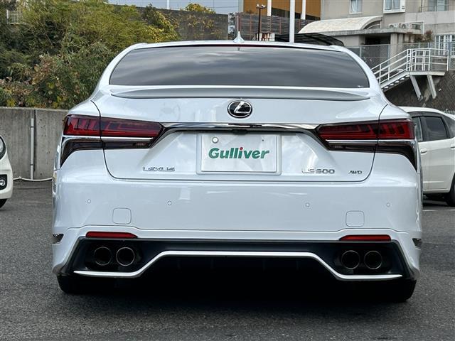LS LS500 Fスポーツ 純正ナビ(BT/フルセグTV/CD/DVD/FM/AM)TRDエアロ/TRDマフラー/サンルーフ/マクレビ/BSM/デジタルインナーミラー/全方位モニター/ETC/シートヒーター/ベンチレーション(32枚目)
