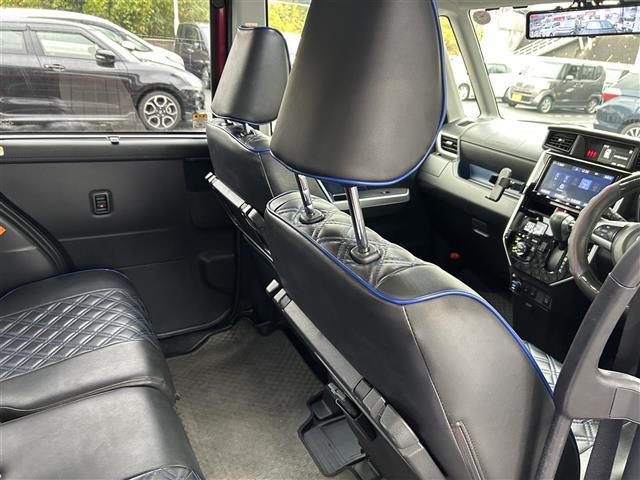 タンク カスタムG 純正ナビ/後席モニター/前後ドラレコ/社外デジタルインナーミラー/クルコン/パノラミックビューモニター/レザー調シートカバー/ETC/前席シートヒーター/スマアシ/オートハイビーム/両パワスラ/VSC(27枚目)