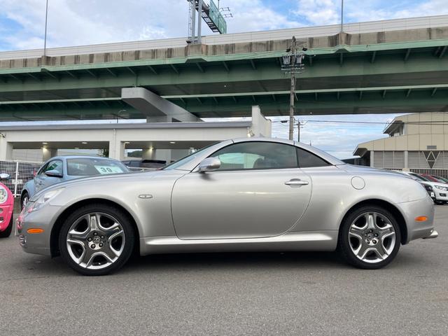 SC430 赤レザー マークレビンソン 純正ナビ クルーズコントロール シートヒーターD席N席 メモリーシート付きパワーシートD席N席 WALD社外マフラー コーナーセンサー(5枚目)
